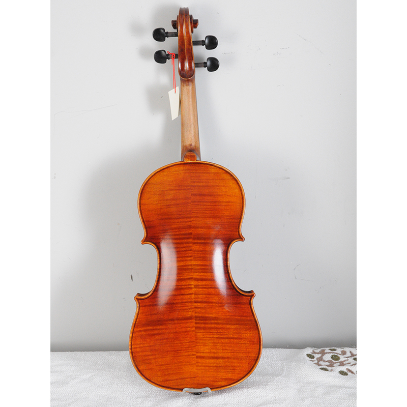 Violín avanzado, violín conservatorio de barniz de alcohol aplicado a mano (VH150Y)