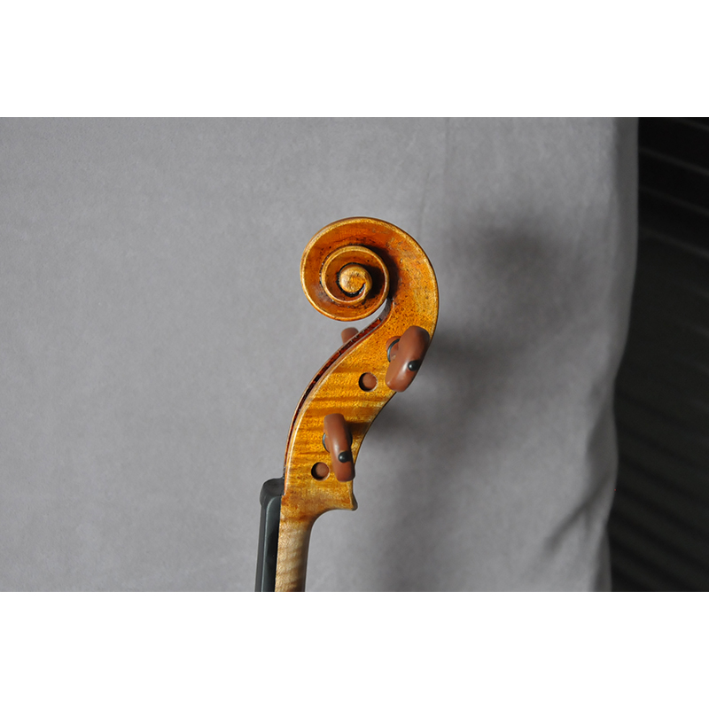 Violín maestro 4/4 hecho a mano, violín de conservatorio de estilo antiguo (VHH1200)