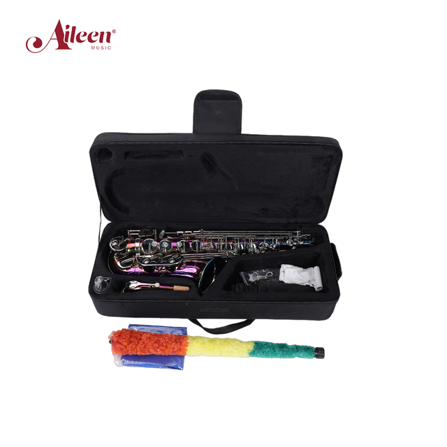 Acabado colorido Saxofón alto bE Key admite personalización (ASP-M360G)