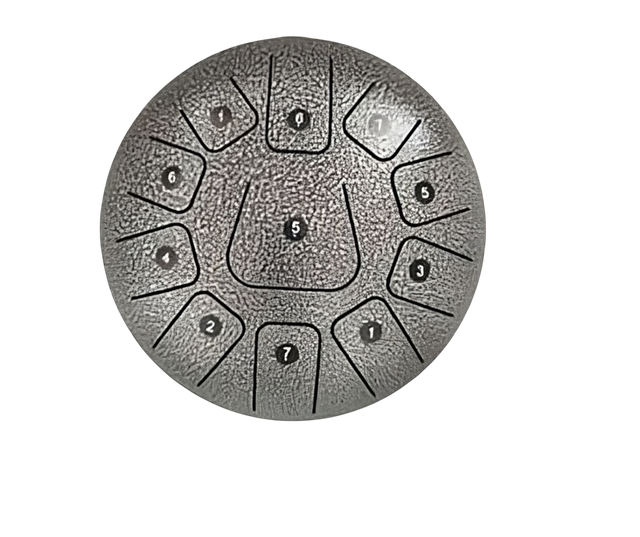 TGH-1211-D Nuevo diseño Tambor de lengüeta de acero al manganeso de 12 '-11 teclas