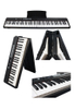 EK-F8801 Professional 61 teclas Instrumentos de teclado plegables portátiles portátiles