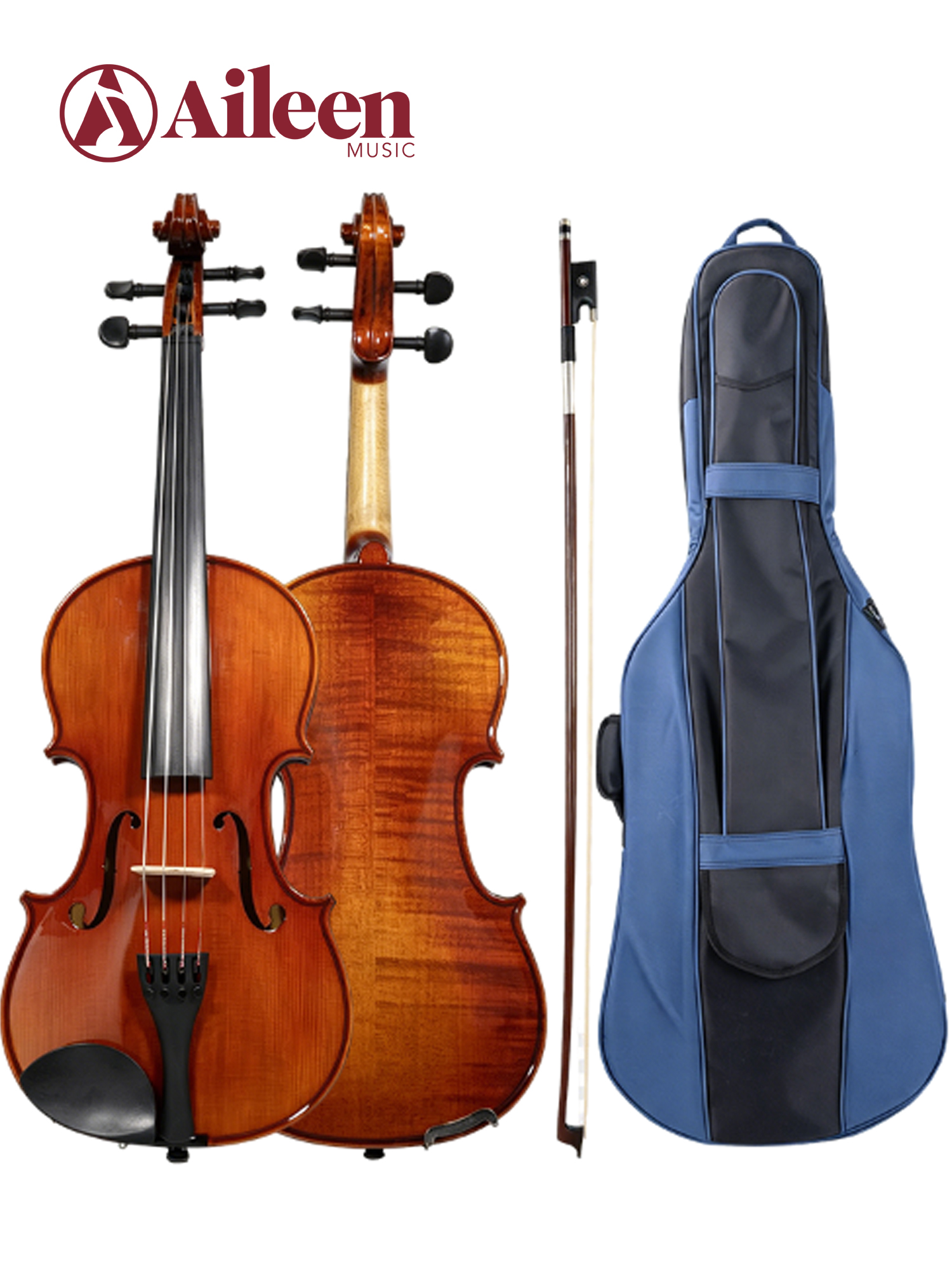 SC-15AL Kit de violonchelo profesional moderado con tapa de abeto macizo seleccionado 4/4-1/16