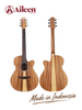 WAG603CE-40 Winzz Exotic Material Guitarra eléctrica acústica recortada de 40' Fabricada en Indonesia