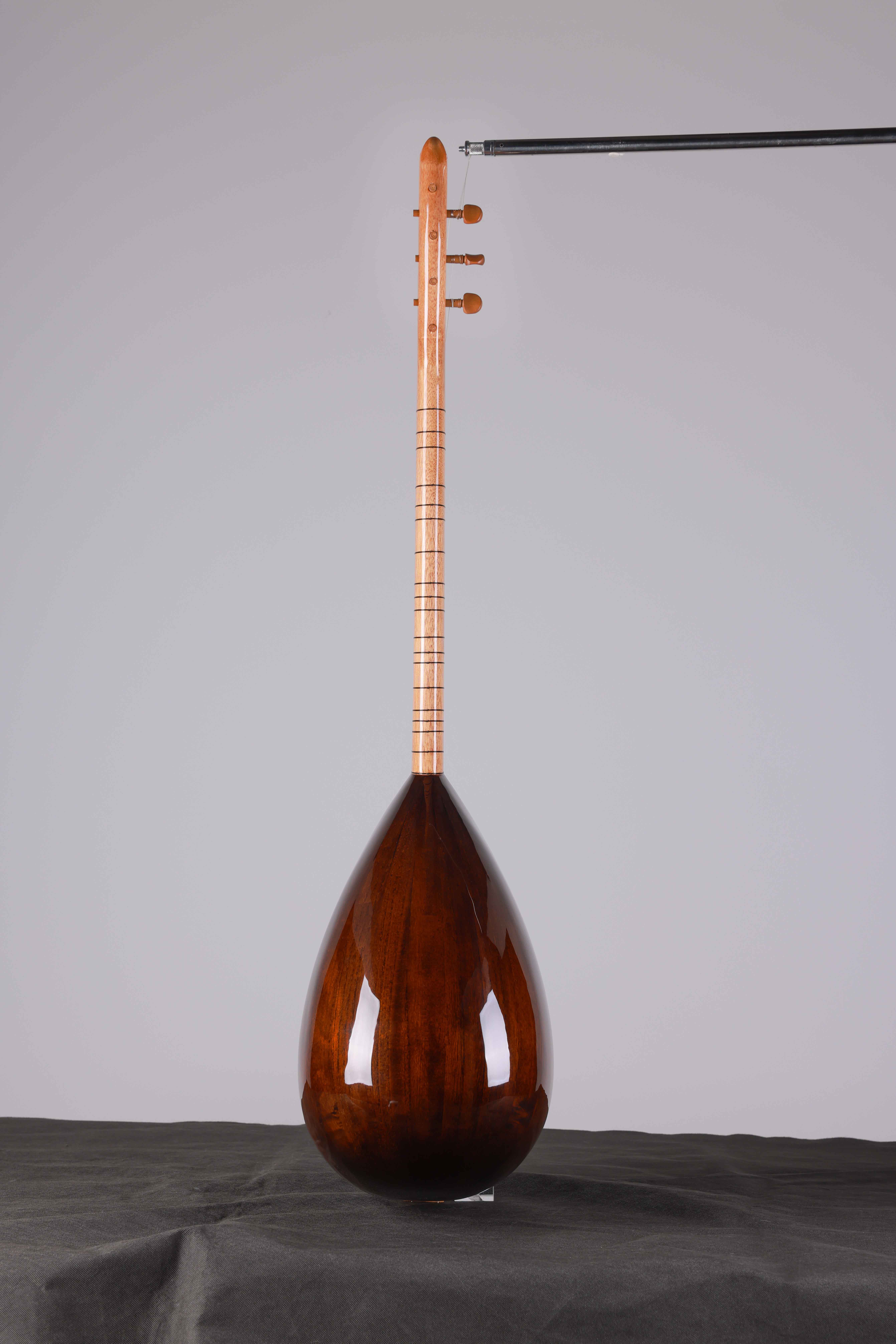 Instrumento musical tradicional turco Baglama de cuello largo Todo Soild Saz2 #