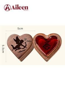 Colofonia para violín en forma de corazón de Bogaro&Clemente