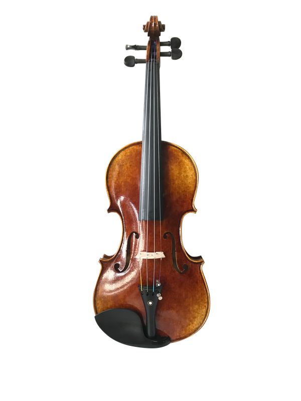 Top de abeto sólido seleccionado con 'Violín de aceite de aceite ' Violín con aviso (VH200VA)