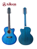 AF-H01LCE Hand frotado Matt Finish 12 cuerdas Guitarra acústica