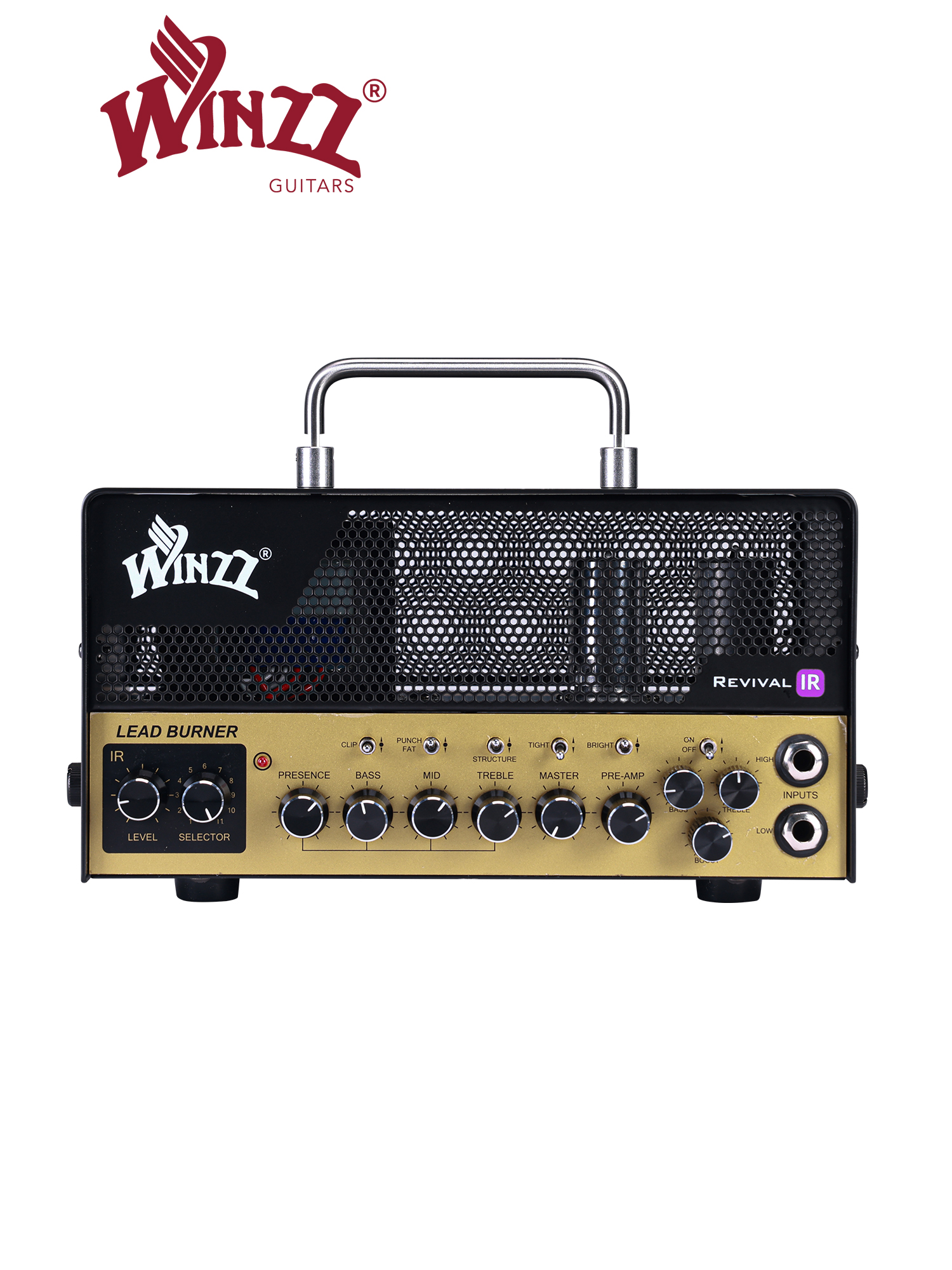 WINZZ Revival IR Series Lead Burner Instrumentos musicales TUBE IR Amplificador para guitarra eléctrica