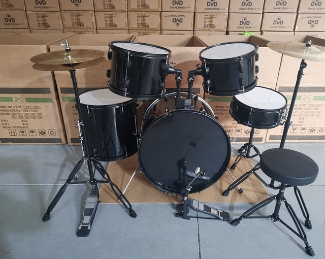 Set de tambor de 5pcs pintura PVC Jazz Drum Set (DSET-90)