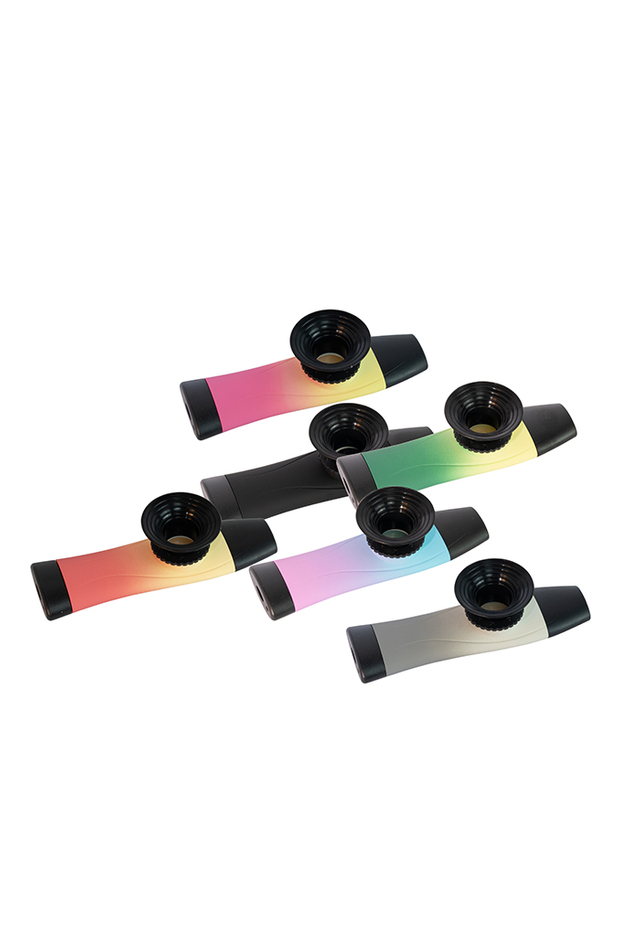 KZ100 Nuevo colorido ABS Cuerpo ABS Cubo amigable Kazoo