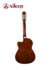 AC10ET NUEVO CUERPO FINO 39 'CUTA ATRIMA ELÉCTRICA CORTES ACULTICAS DE NYLON GUITARIA