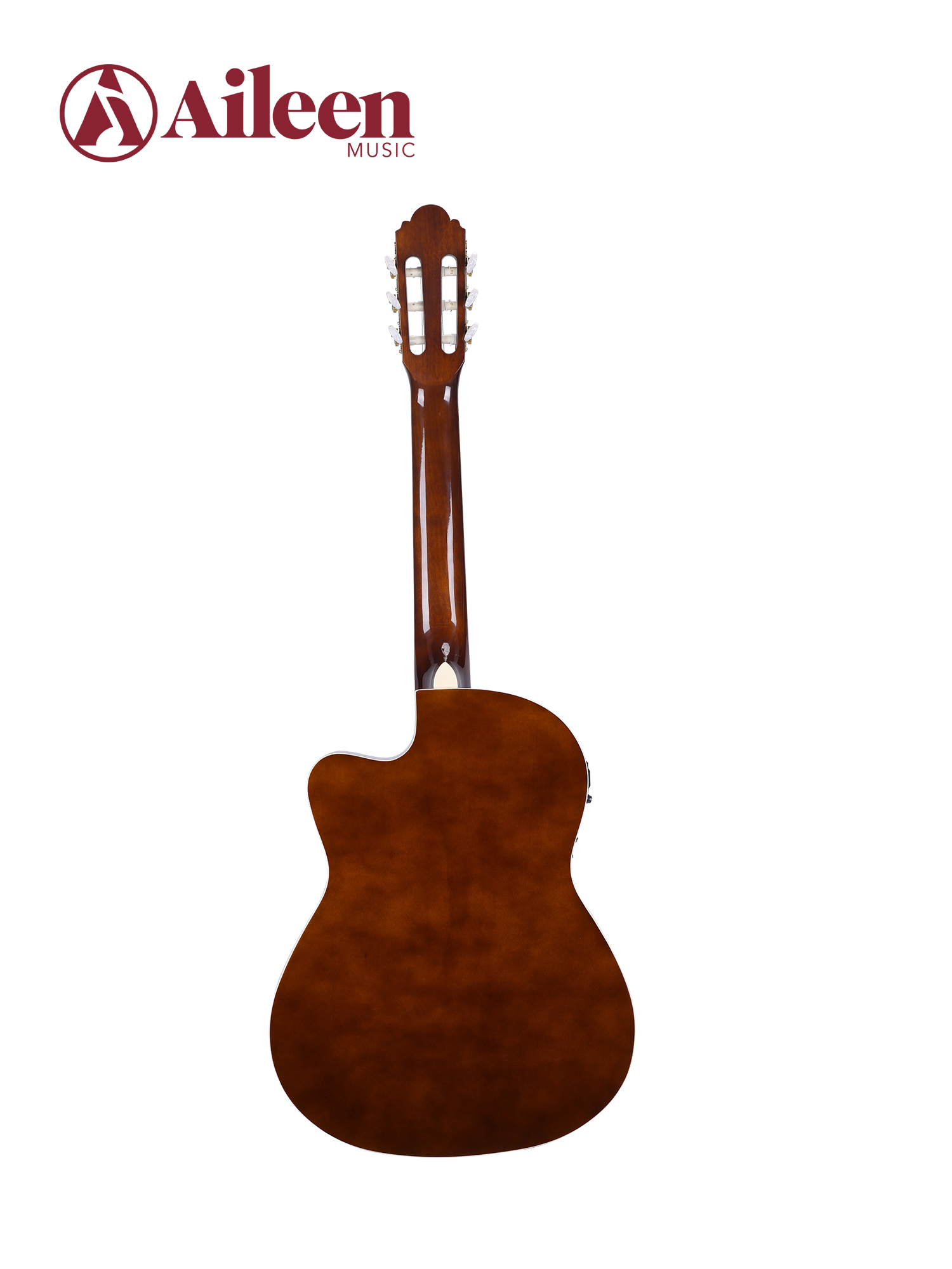 AC10ET NUEVO CUERPO FINO 39 'CUTA ATRIMA ELÉCTRICA CORTES ACULTICAS DE NYLON GUITARIA