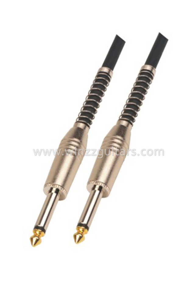 Cable de guitarra de instrumentos flexibles con tarjeta de papel (AL-G028)