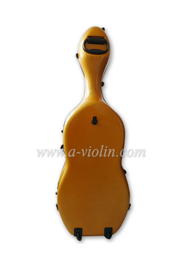 Venta al por mayor Estuche de violonchelo reforzado con correas para el cuello (CSC007)