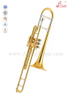 TB-GP340G-SYY Trombón de pistón con llave en Mib, corredera de afinación de cuproníquel 