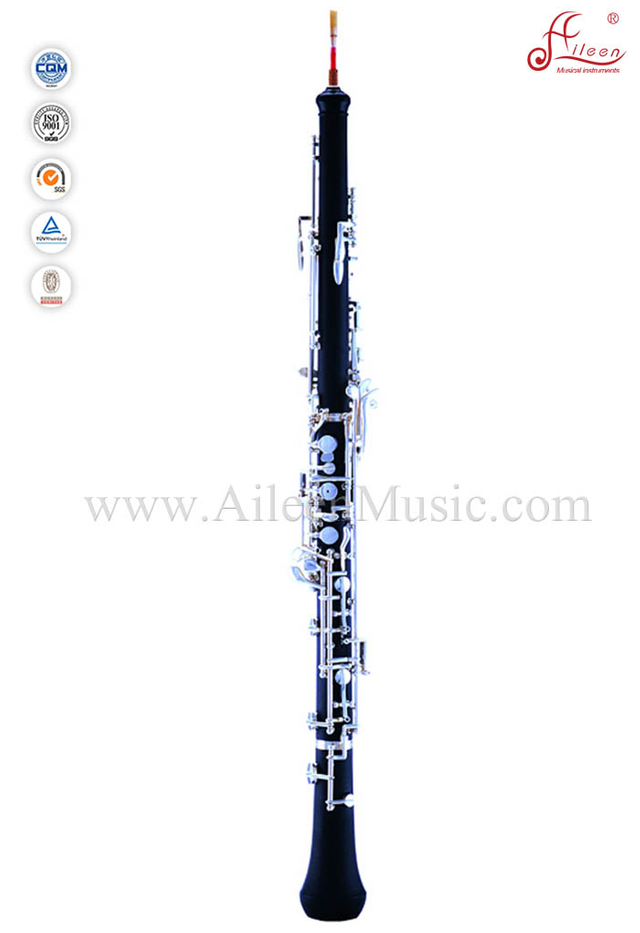 Cuerpo de baquelita Superficie del grano Auto completo C Oboe clave (OB6002S)