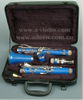 ABS azul claro 17 teclas Bb clave clarinete colorido (CL3071-azul)