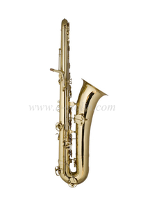 [Aileen] saxofón bajo de cuerpo de latón amarillo bB (BSP-M400G)