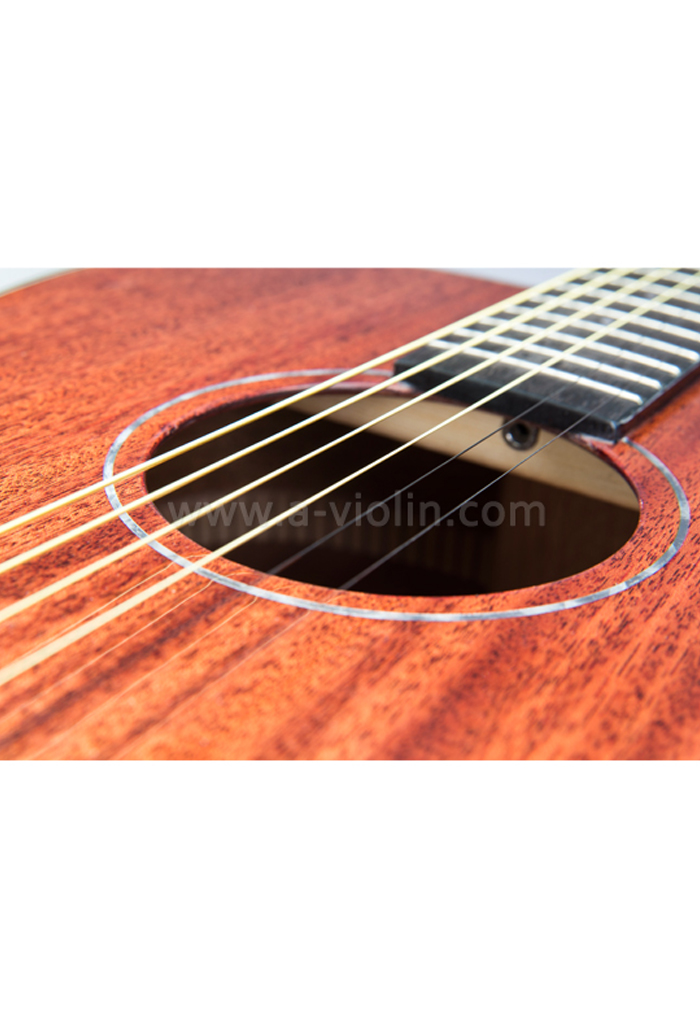 Guitarra acústica de 41 "con acabado frotado a mano (AFM448)