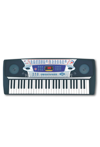Instrumento de teclado electrónico digital LED de 54 teclas (EK54208)