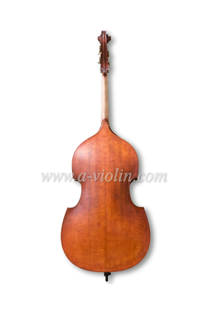 Gambe Shape Arched Back Flamed Hand Made Student Contrabajo (GDB102)
