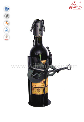 Estante del vino del hierro-arte (DL-8435)