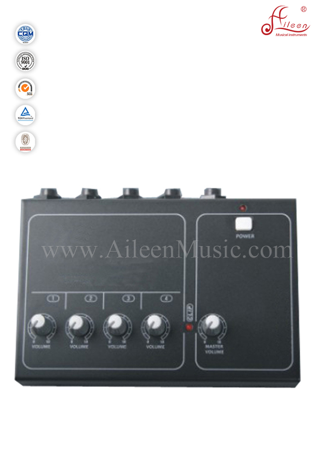 Consola de mezcla profesional 4 MIC 20dB Gain DC9V Power DJ (ADM-60)