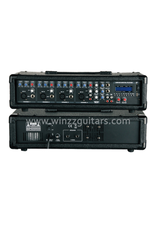 Amplificador profesional Altavoz 4 canales 3 Band EQ Amplificador de audio de potencia móvil (APM-0415U)