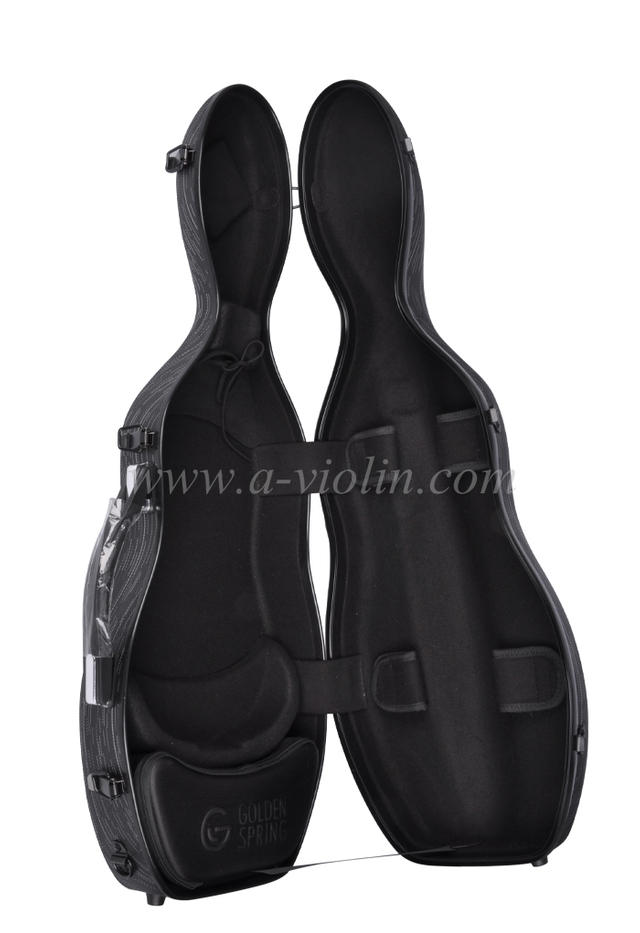 Estuche rígido de violín compuesto para PC de ventas calientes (CSV-P317)