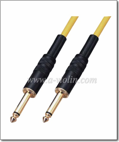 Cable de guitarra doble blister negro