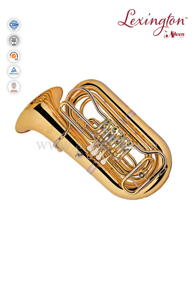 4 Válvulas rotativas Latón Tuba 4/4( Intermedio) (TU9946G-SSY）