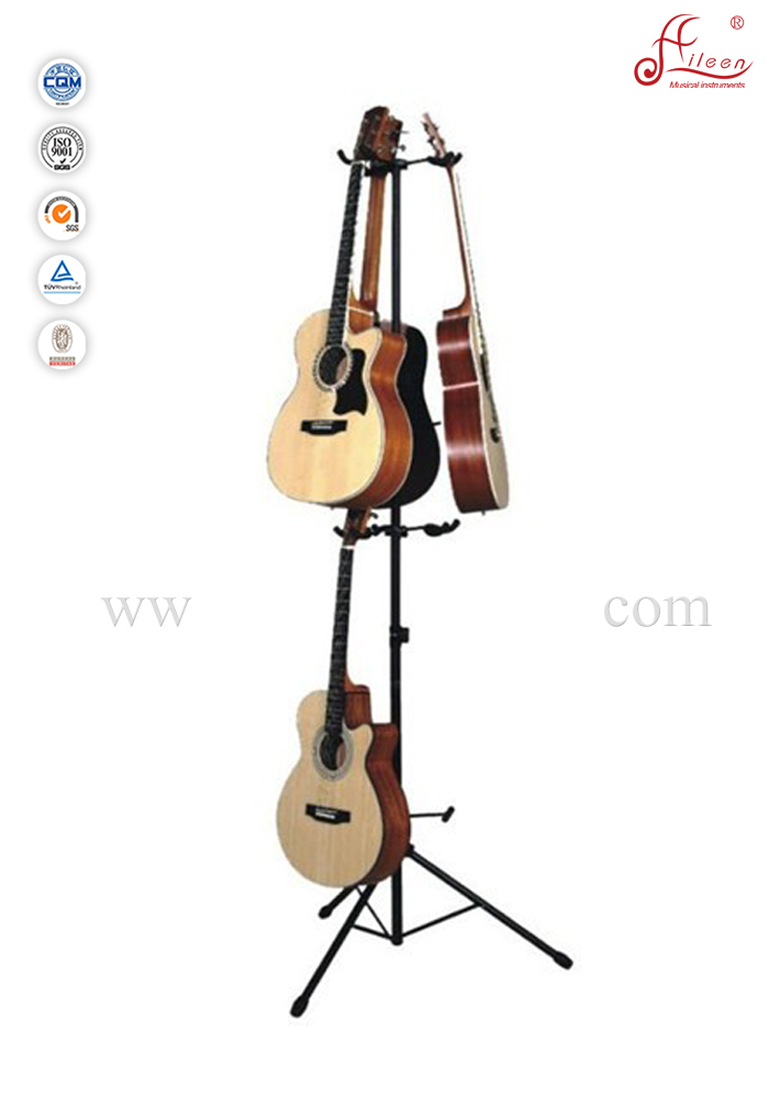 Soporte de guitarra múltiple plegable para seis guitarras (STG106-2)
