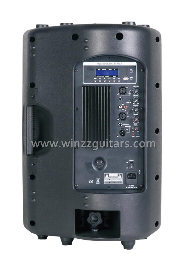 Altavoz de gabinete de plástico activo Pro Audio de 12 '(PS-1225APB)