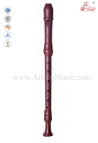 Flauta de la grabadora de alto plástico de color barroco de 8 orificios (RE2430B-2)