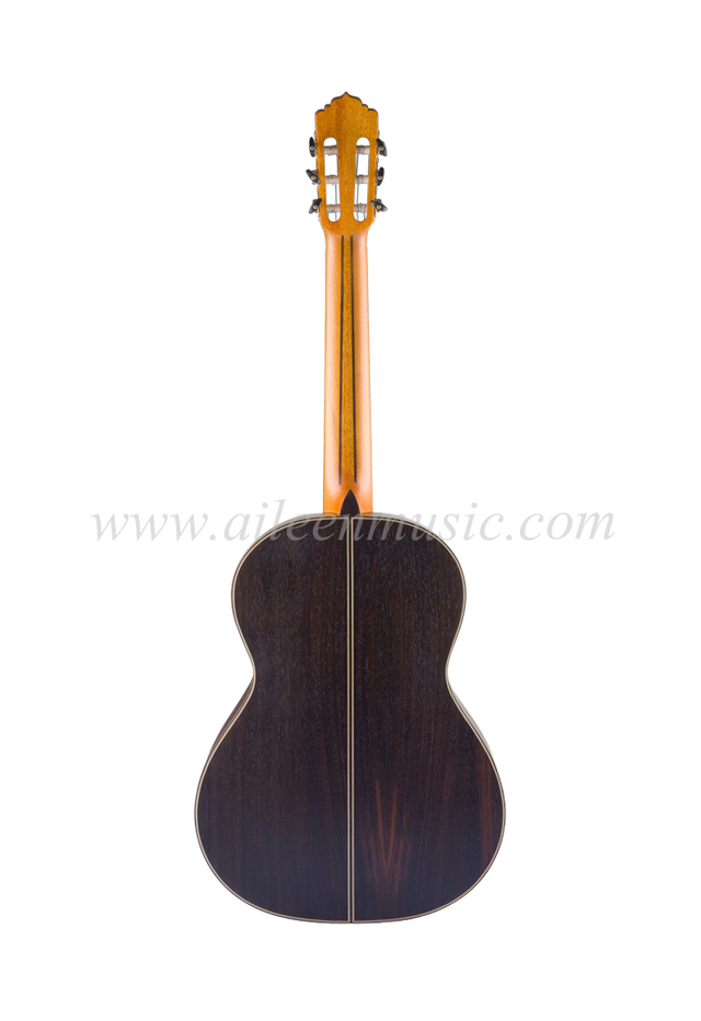 Guitarra Clásica Concert Smallman Left Hand de 39" Hecha a Mano (ACH30A)