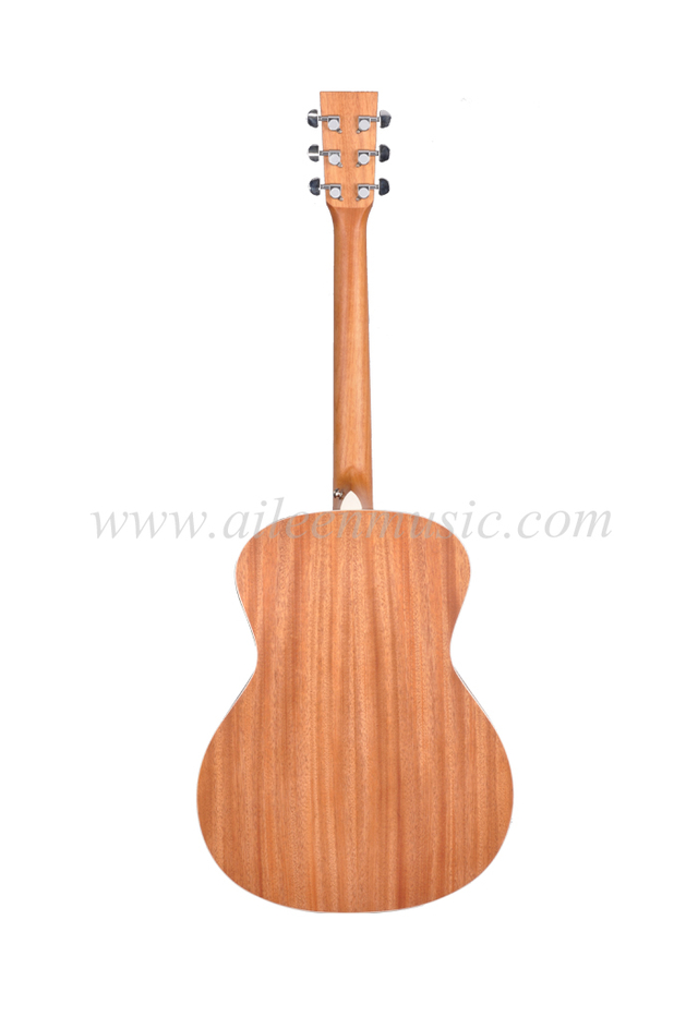 Guitarra acústica de alta calidad para estudiantes con cuerpo en forma de 40 "OM (AF17-OM)