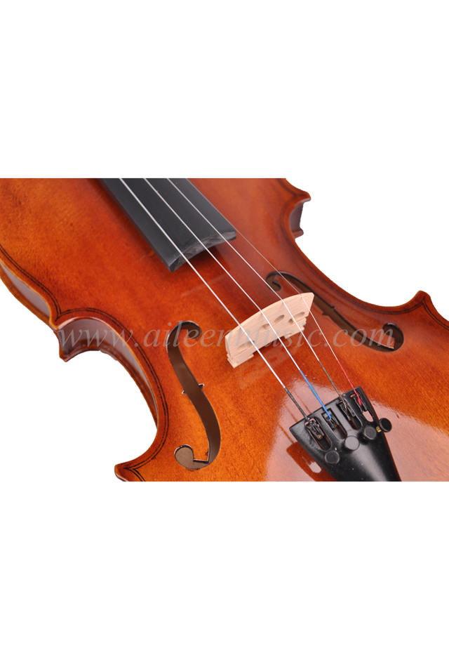 Violín de estudiante avanzado de cuerpo de madera contrachapada antigua de alta calidad (VG002-HPA) 