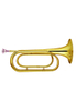 Alta calidad bE key Bugle Horn con estuche Premium (BUH-G112G)