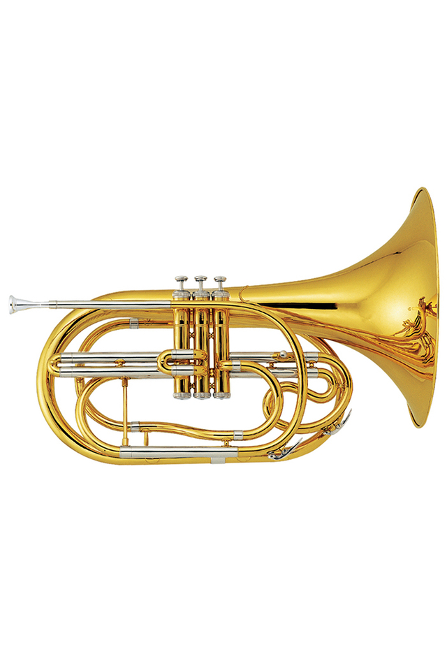 bB Key Marching French Horn-3 pistones (MFH-G361G)