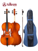 SC-10AL Tapa de abeto macizo 4/4-1/16 Kit de violonchelo profesional para estudiantes