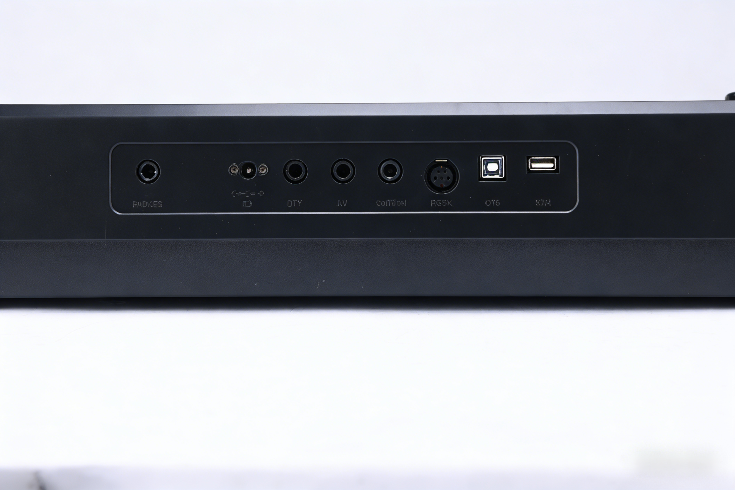 Piano con teclado eléctrico digital de 61 teclas con sonido France Dream, Bluetooth MIDI, pantalla LCD (EK6103)