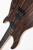 WZS EX80-ME Mindi Body Eboni (grosor: 12 mm) guitarra eléctrica superior con forma arqueada fabricada en Indonesia