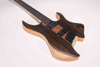 WLH EX80-ME Mindi Body Eboni (grosor: 6 mm) Guitarra eléctrica sin cabeza superior fabricada en Indonesia