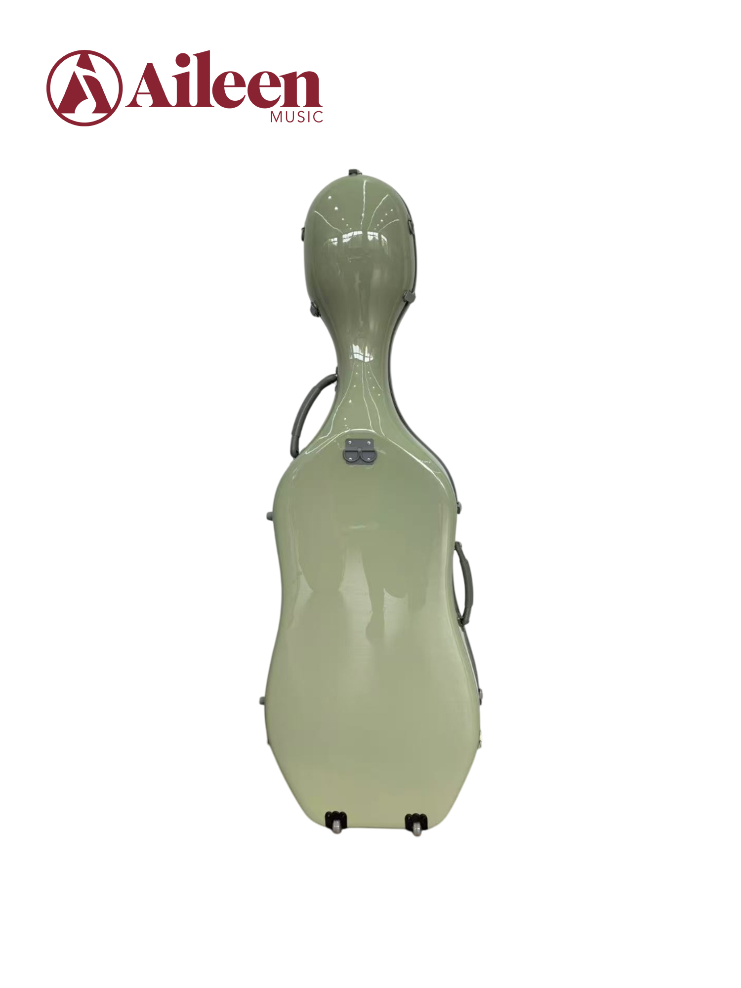 Estuche para violonchelo 4/4 con interior de terciopelo y ruedas CSC-P303H