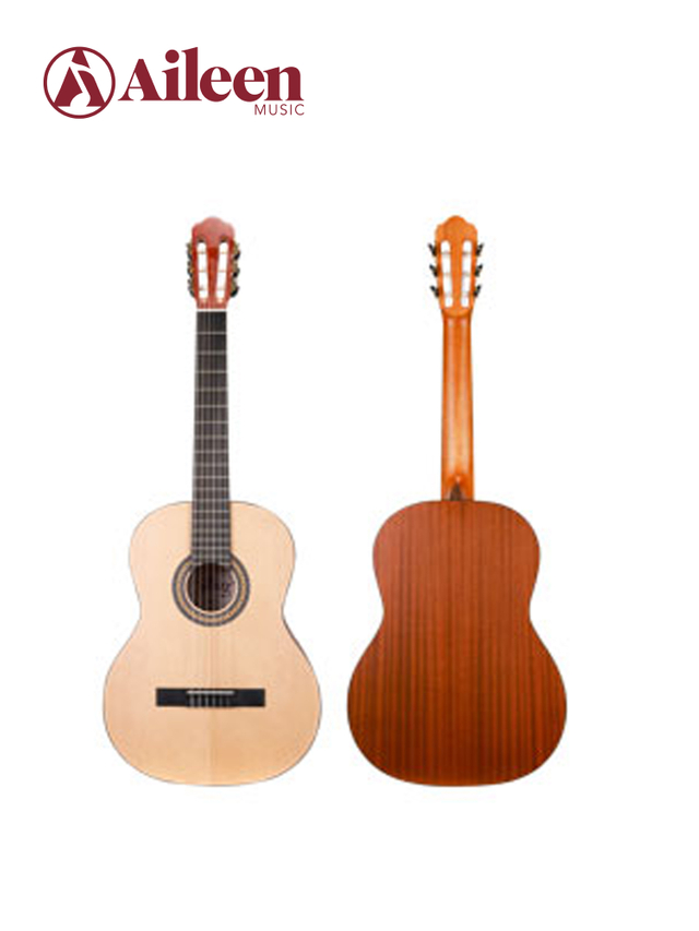 Guitarra Clásica Winzz WCG16 con tapa de madera contrachapada de abeto de 39''