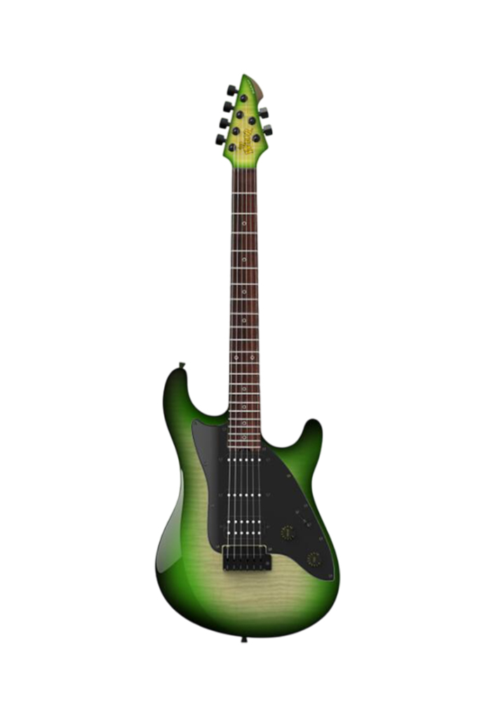 WGS150MF Professional Winzz Design Gravity Series S Model Pro Glossy Edintre Guitarra eléctrica