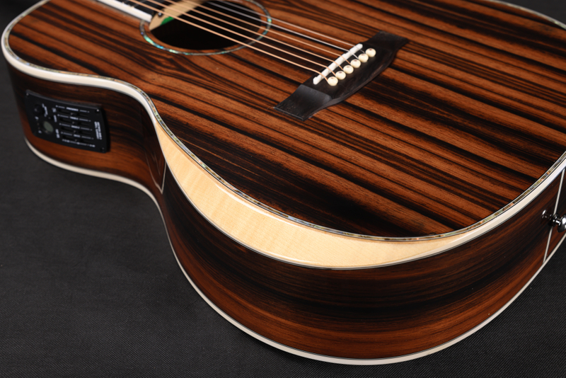 WAG902E-OM Instrumento musical Winzz Material exótico OM Shape 40 'Guitarra acústica