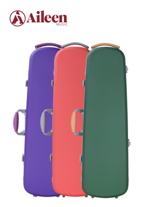 CSV-C68H Estuche para violín antiarañazos, material protector de superficie agradable para la piel, 100% fibra de carbono