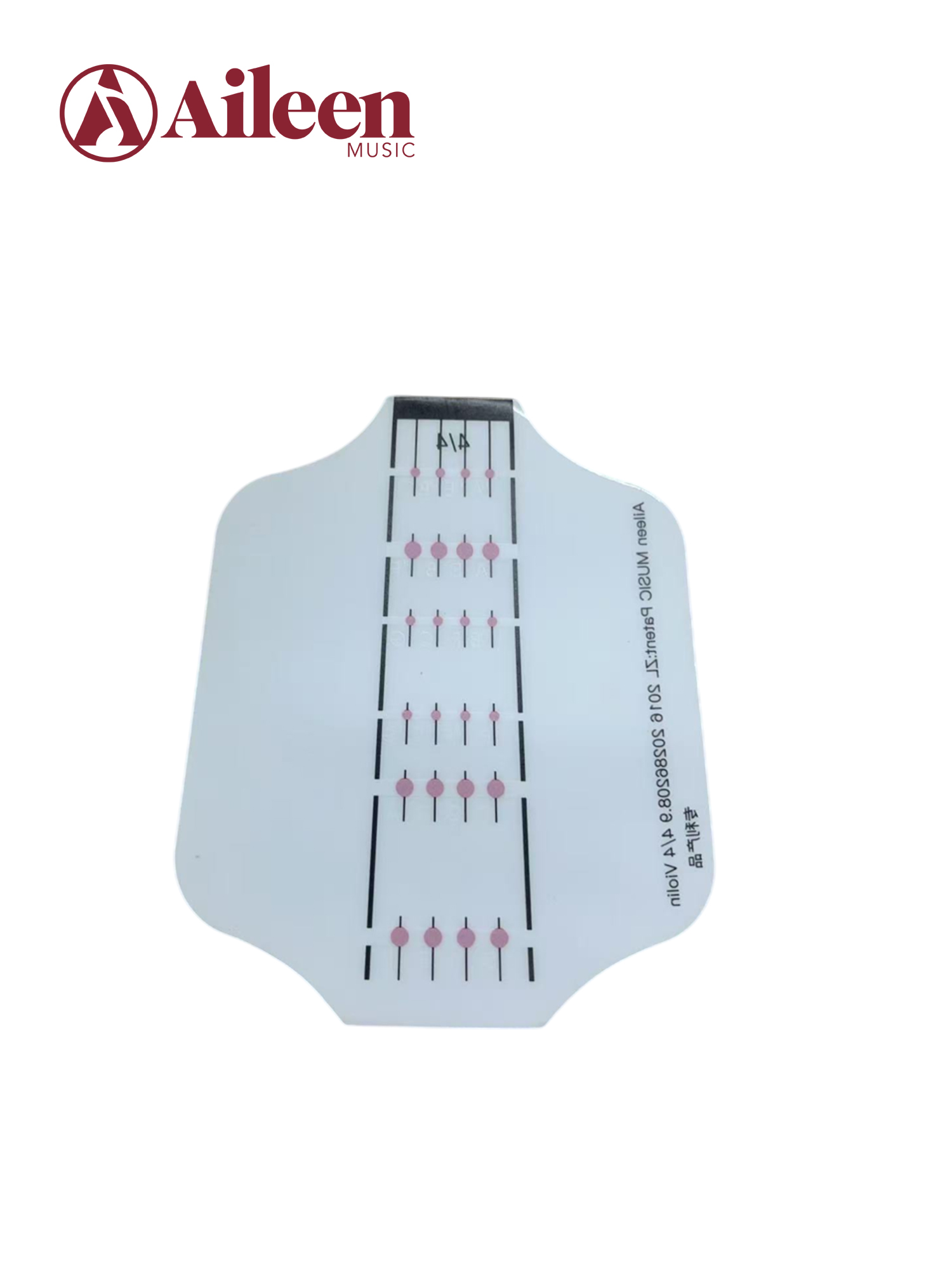 FGV501 Venta caliente accesorios para violín Guía de dedo para violín de una pieza