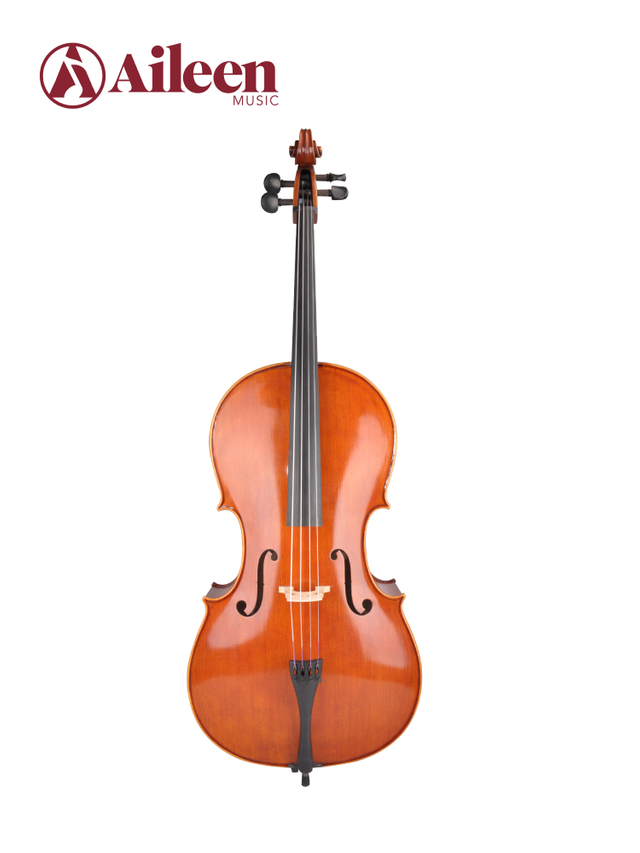 Trabajo manual maestro de violonchelo acústico sólido 4/4 bien seleccionado (CH100S)